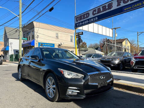 2015 Infiniti Q50 for sale at US Auto Network in Staten Island NY