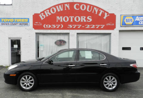 2003 Lexus ES 300 for sale at Brown County Motors in Russellville OH