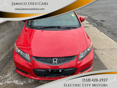 2012 Honda Civic for sale at Jamaco Used Cars in Schenectady NY