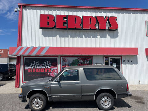 1989 Chevrolet S-10 Blazer for sale at Berry's Cherries Auto in Billings MT