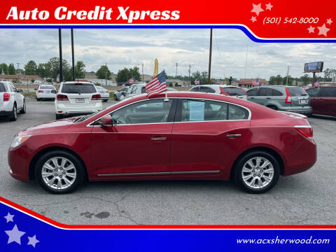2012 Buick LaCrosse for sale at Auto Credit Xpress - Sherwood in Sherwood AR
