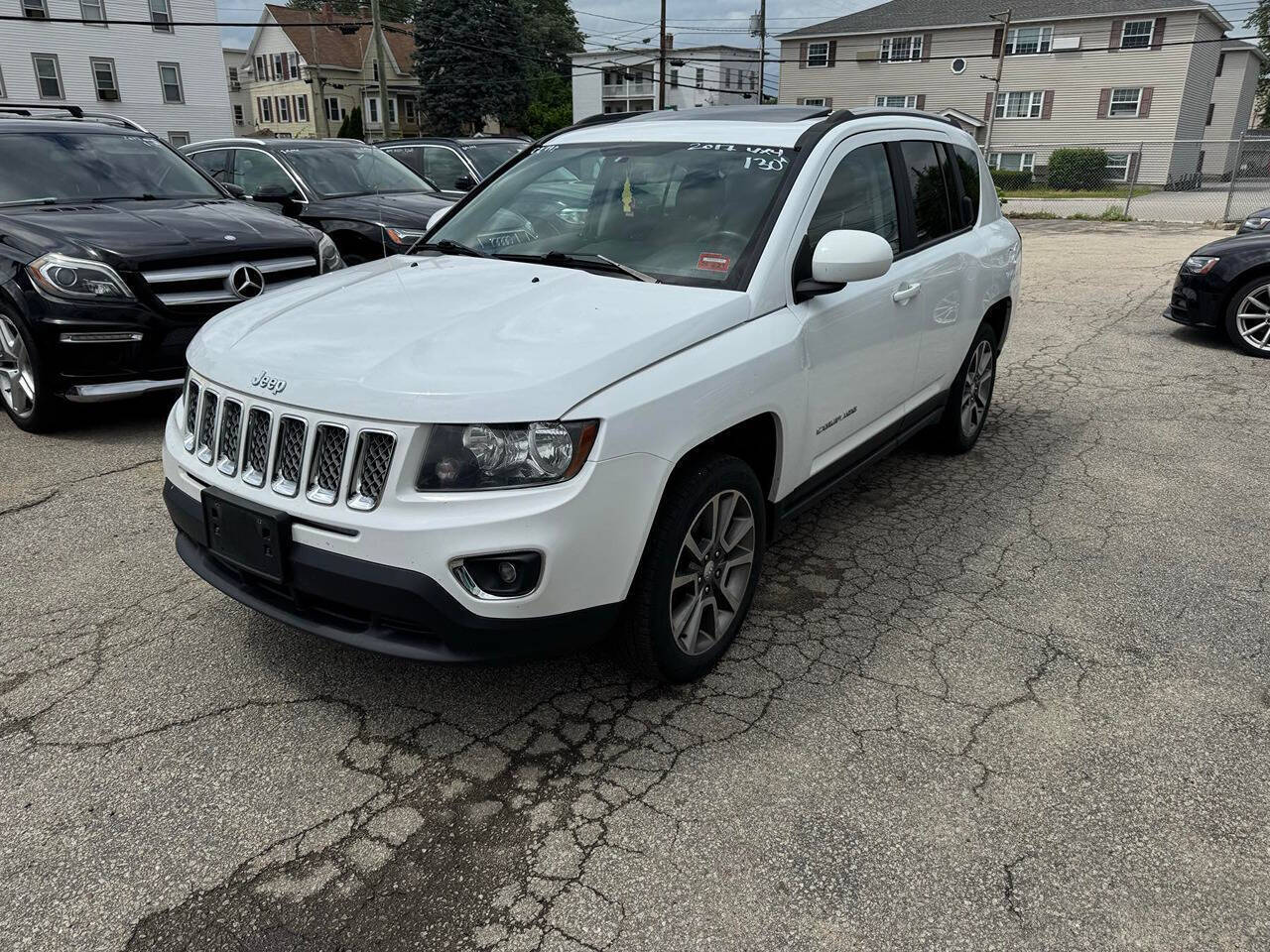 White 2017 Jeep Compass High Altitude 4x4 High Altitude 4dr SUV 1