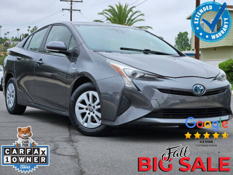 2017 Toyota Prius for sale at Gold Coast Motors in Lemon Grove CA