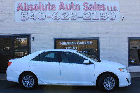 2012 Toyota Camry XLE