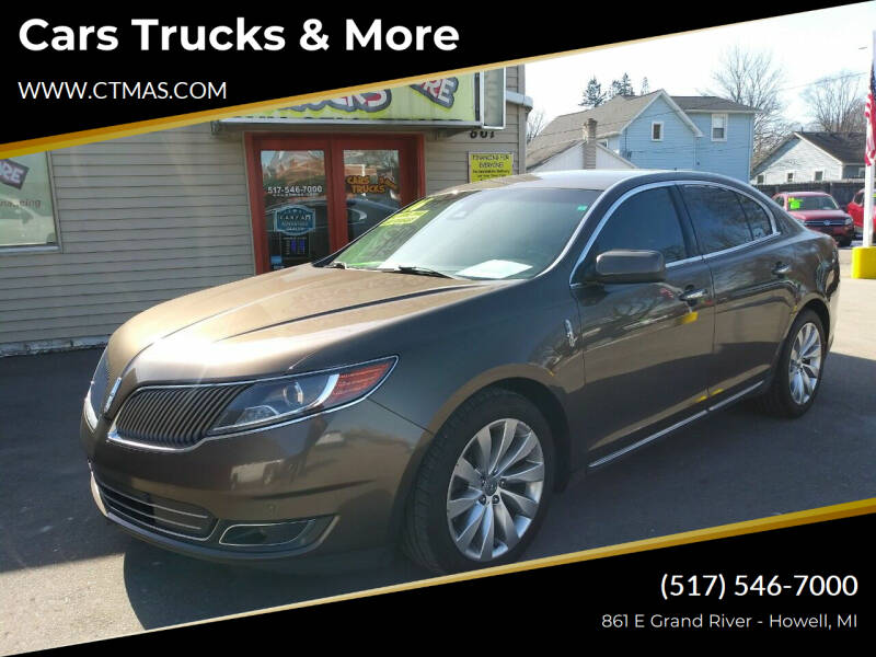 2016 Lincoln MKS for sale at Cars Trucks & More in Howell MI