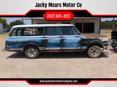 1971 Chevrolet Suburban for sale at Jacky Mears Motor Co in Cleburne TX