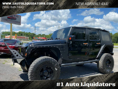 2012 Jeep Wrangler Unlimited for sale at #1 Auto Liquidators in Callahan FL