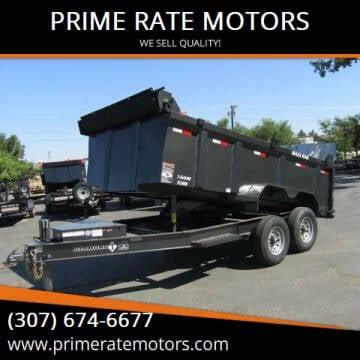 2024 Diamond-T 14FT DUMP TRAILER for sale at PRIME RATE MOTORS in Sheridan WY