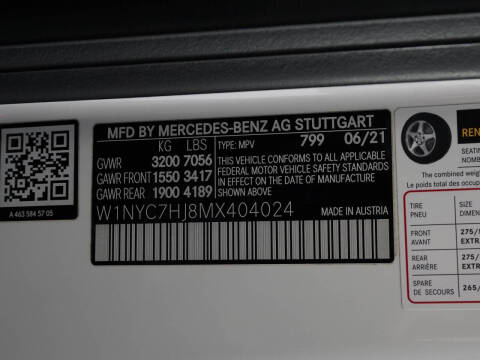 2021 Mercedes-Benz G-Class AMG G 63