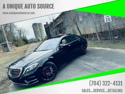 2015 Mercedes-Benz S-Class for sale at A UNIQUE AUTO SOURCE in Albemarle NC