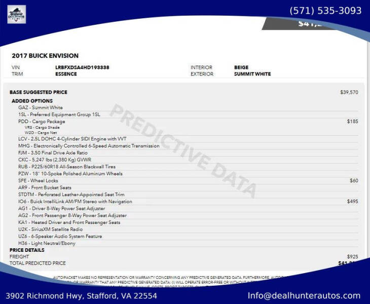 2017 Buick Envision Essence
