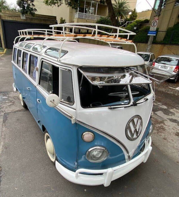 Old ed volkswagen van fashion