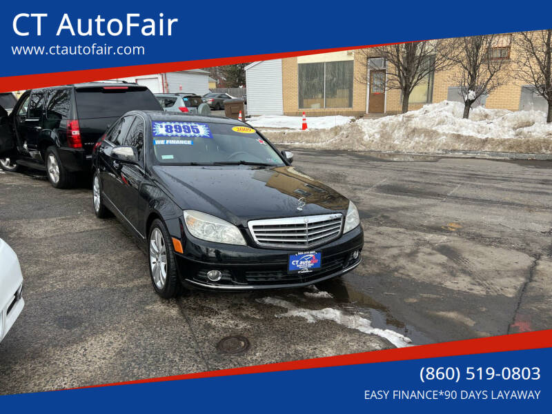 2009 Mercedes-Benz C-Class for sale at CT AutoFair in West Hartford CT