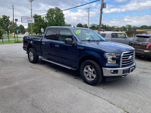 2017 Ford F-150 for sale at JERRY SIMON AUTO SALES in Cambridge NY