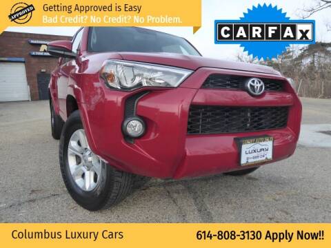 2017 Toyota 4Runner for sale at Columbus Luxury Cars in Columbus OH