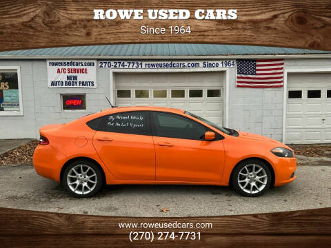 2013 Dodge Dart for sale at Rowe Used Cars in Beaver Dam KY