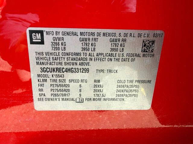 2017 Chevrolet Silverado 1500 LT