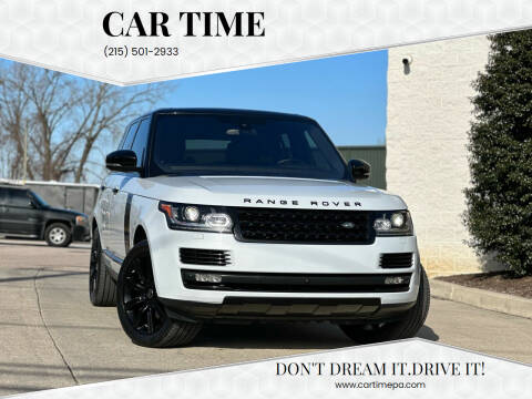 2016 Land Rover Range Rover for sale at Car Time in Philadelphia PA