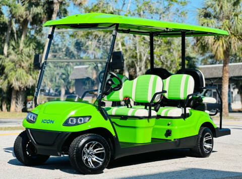 2022 ICON 6 Passenger Golf Cart for sale at PennSpeed in New Smyrna Beach FL
