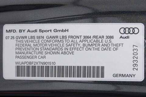 2026 Audi RS 7 Performance 4.0T quattro