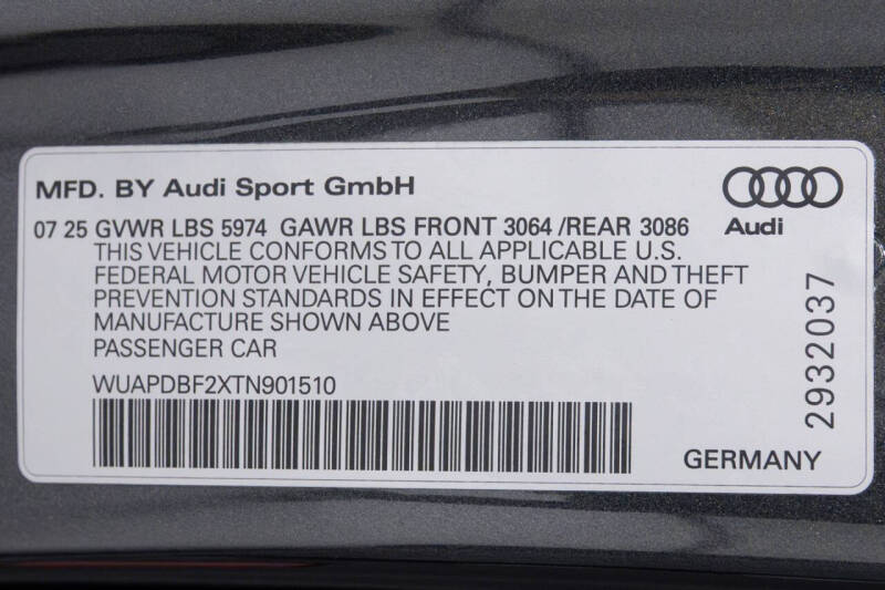 2026 Audi RS 7 Performance 4.0T quattro