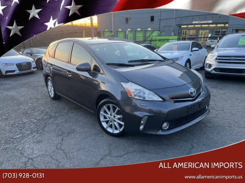 2012 Toyota Prius v for sale at All American Imports in Alexandria VA