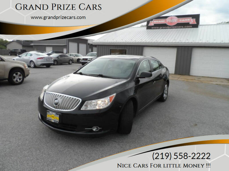 2010 Buick LaCrosse for sale at Grand Prize Cars in Cedar Lake IN
