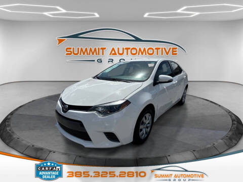 2015 Toyota Corolla LE