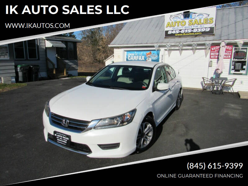 2015 Honda Accord for sale at IK AUTO SALES LLC in Goshen NY