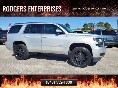 2015 Chevrolet Tahoe for sale at Rodgers Enterprises in North Charleston SC