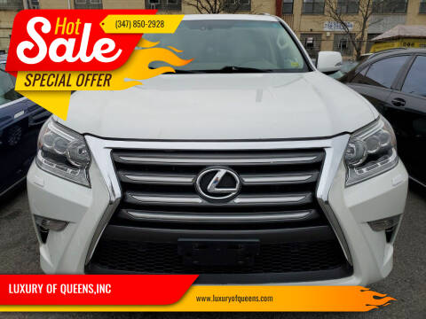 2015 Lexus GX 460 for sale at LUXURY OF QUEENS,INC in Long Island City NY
