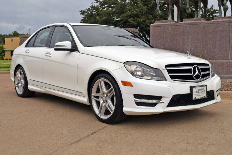 2014 Mercedes-Benz C-Class for sale at European Motor Cars LTD in Fort Worth TX