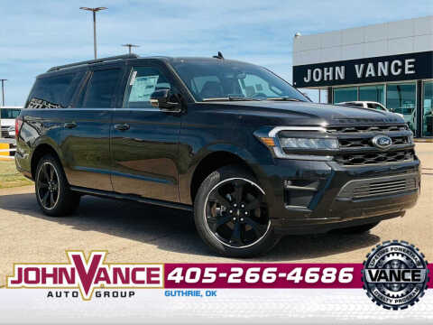 2024 Ford Expedition MAX for sale at Vance Fleet Services in Guthrie OK