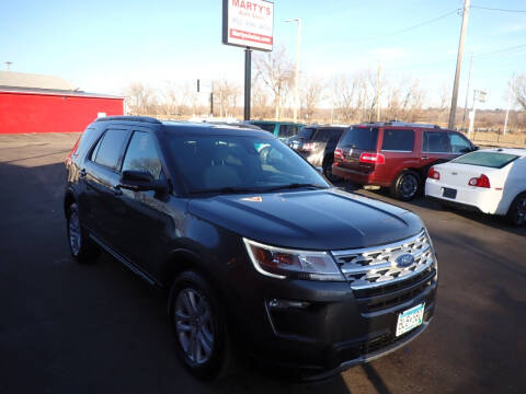 2018 Ford Explorer for sale at Marty's Auto Sales in Savage MN