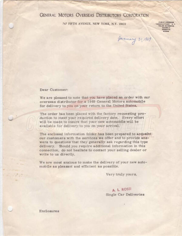 1969 Chevrolet Corvette