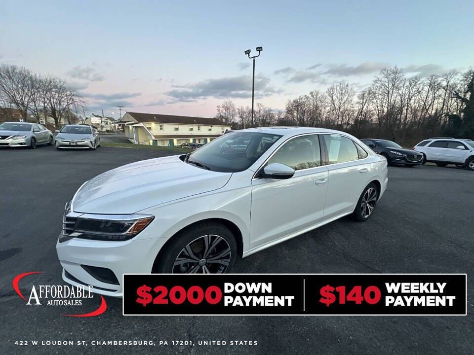 2022 Volkswagen Passat for sale at Chambersburg Affordable Auto in Chambersburg, PA