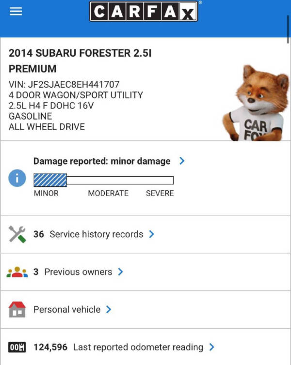 2014 Subaru Forester 2.5i Premium