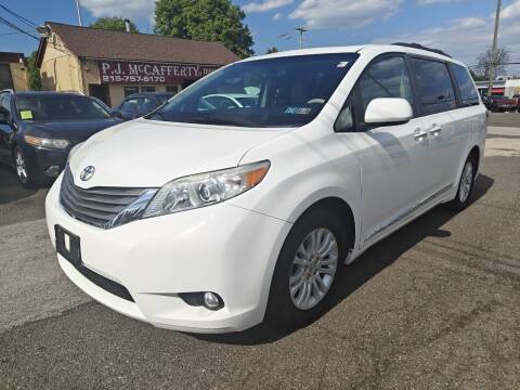 2014 Toyota Sienna for sale at P J McCafferty Inc in Langhorne PA