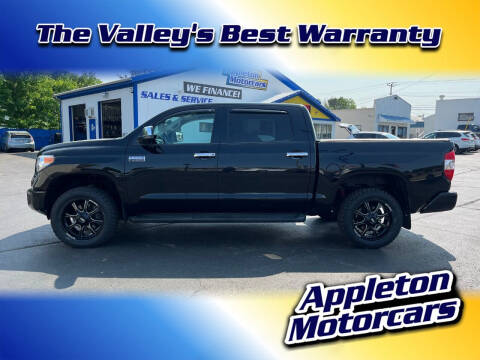 2015 Toyota Tundra for sale at Appleton Motorcars Sales & Service in Appleton WI