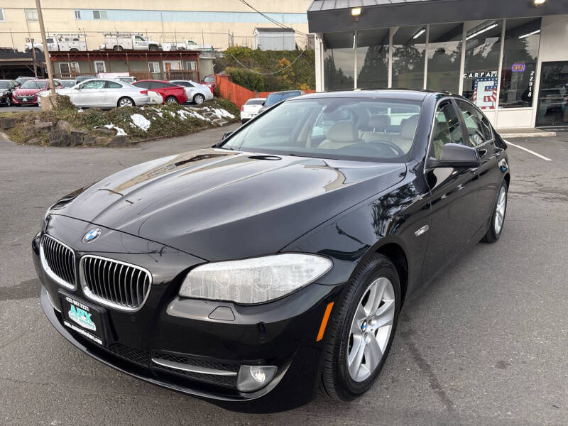 Used 2013 BMW 5 Series 528i with VIN WBAXH5C56DD106587 for sale in Edmonds, WA