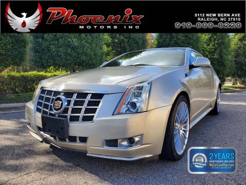 2013 Cadillac CTS for sale at Phoenix Motors Inc in Raleigh NC