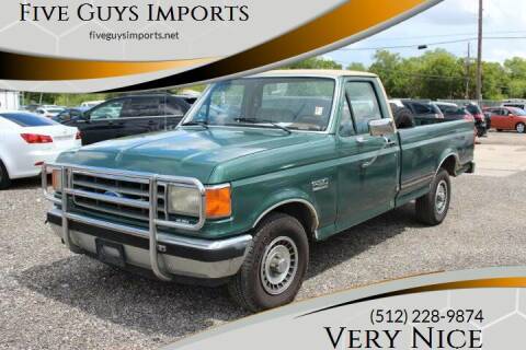 1989 Ford F-150 for sale at Five Guys Imports in Austin TX