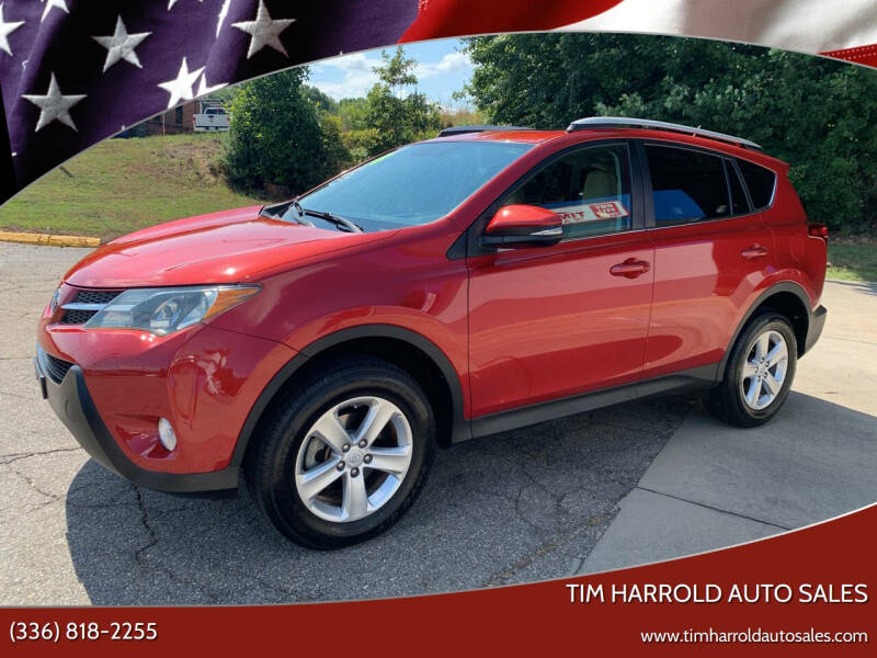 2014 Toyota RAV4 for sale at Tim Harrold Auto Sales in Wilkesboro NC