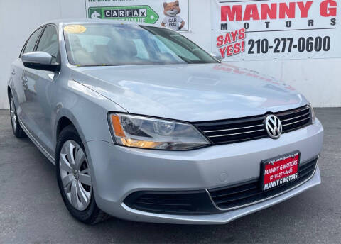 2013 Volkswagen Jetta for sale at Manny G Motors in San Antonio TX