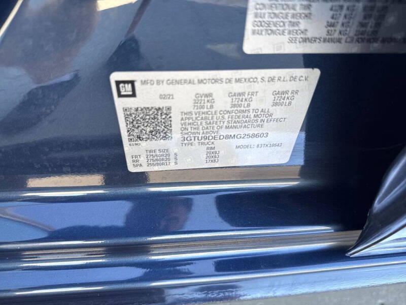 2021 GMC Sierra 1500