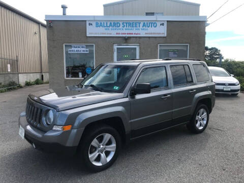 2014 Jeep Patriot for sale at Ballard Street Auto in Saugus MA