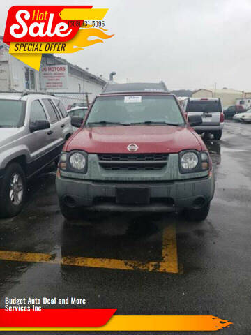 2003 Nissan Xterra for sale at Budget Auto Deal and More Services Inc in Worcester MA