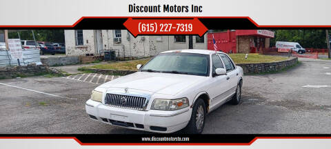 2006 Mercury Grand Marquis for sale at Discount Motors Inc in Nashville TN