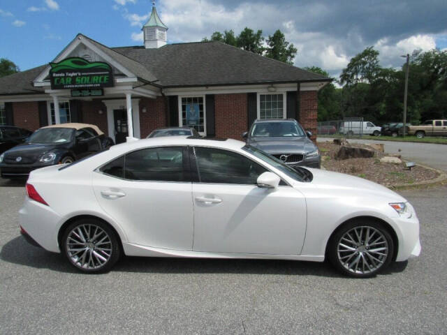 2016 Lexus IS 200t for sale at The Car Source of Lenoir in Lenoir, NC