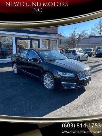 2017 Lincoln MKZ for sale at NEWFOUND MOTORS INC in Seabrook NH